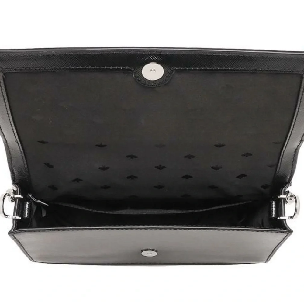 KATE SPADE CONVERTIBLE CROSSBODY CAMERON Saffiano Leather
Blue Dots
Black Body - Picture 9 of 15
